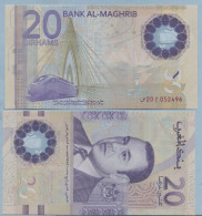 Billet De 20 Dirhams 20 Ans Du Règne Du Roi Mohamed VI     20 052496 - Marokko