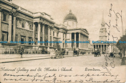 R160171 National Gallery And St. Martins Church. London. 1905 - Autres & Non Classés