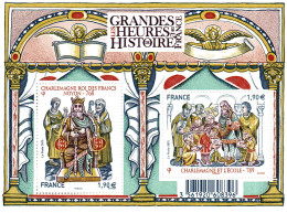 France.bloc Les Grandes Heures De L'histoire.2015 - Mint/Hinged