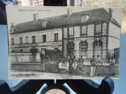 Cpa Mailly-le-Camp Mairie Et Ecoles. 1917 - Caisse D'Epargne - Mailly-le-Camp