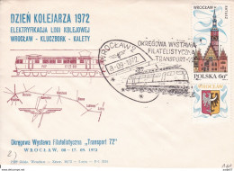 Poland Transport 72 Spec Canc 08-09-1972 - Eisenbahnen