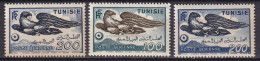 TUNISIE - Les 3 PA De 1949/50 LUXE - Poste Aérienne