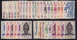 TOGO - Séries De 1941/4 LUXE - Unused Stamps