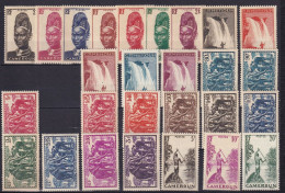 CAMEROUN - 27 Valeurs De La Série De 1939 LUXE - Unused Stamps