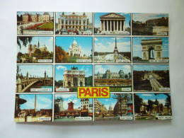 PARIS - Multi Vues - Cartas Panorámicas