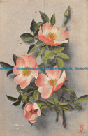 R161091 Old Postcard. Flowers. Knight - Monde