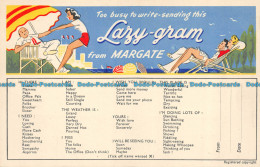 R160233 Lazy Gram From Margate. Butlins - Monde