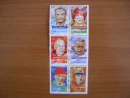 France Obl   N° 3342 à 3347  Cachet Rond Noir - Used Stamps
