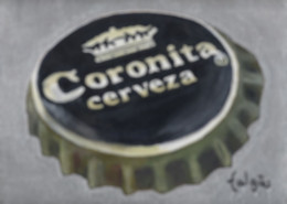 J6-104 Litografía Cerveza Coronita México. The Jaded Collection. - Advertising