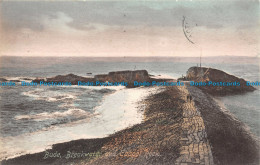 R160246 Bude. Breakwater And Rock. Frith. 1909 - Monde