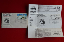 1990 Nepal Special Souv Cover Successful Russian Profsport Lhotse South Wall Mountaineering Himalaya Escalade Alpinisme - Escalade