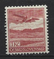 Ceskoslovensko 1930 Plane Y.T. A11 (0) - Used Stamps