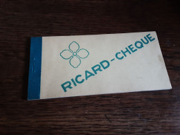 13 Carnet De  6,5 X 15 Cm RICARD POUR Pour Un Ricard Vers 1950 - Advertising