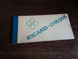 13 Carnet De  6,5 X 15 Cm RICARD POUR Pour Un Ricard Vers 1950 - Publicités