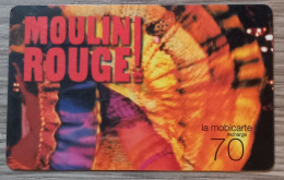 Télécarte Mobicarte Moulin Rouge - Other & Unclassified
