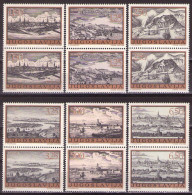 Yugoslavia 1973 - Old Engravings Of Yugoslav Towns - Mi 1499-1504 - MNH**VF - Neufs