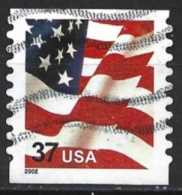 United States 2002. Scott #3632 (U) Flag - Used Stamps