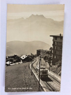 SUISSE : Leysin Et Les Dents Du Midi - 1960 - Eisenbahnen