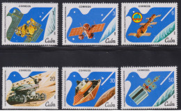 CUBA 1982 MNH, Michel 2650/2655 - Unused Stamps