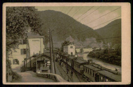 AUSTRIA - STEINBRÜCK -  ( 1917 Auínahme U.  Verlag Franz Knollmüller Graz. Nr.8399) Carte Postale - Gares - Avec Trains
