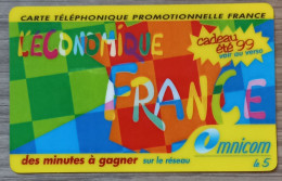 Télécarte Omnicom économique France - Sonstige & Ohne Zuordnung