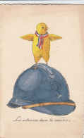 Carte Peinte A La Main Militaire 14/18 - War 1914-18
