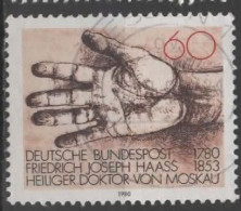 ALLEMAGNE FÉDÉRALE N° 902 O Y&T 1980 200e Anniversaire De La Naissance De Friedrich Joseph Haass - Gebraucht