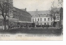 Leuze  En Hainaut Pensionnat Des Dames De Flines  Cour De Jeux - Leuze-en-Hainaut