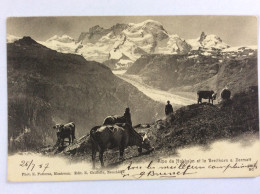 SUISSE : Alpe De Hohbalm Et Le Breithorn S. Zermatt - 1907 - Zermatt