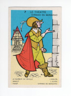 Chromo CYRANO DE BERGERAC Le Théâtre Carte à Jouer TB 2 Scans - Autres & Non Classés