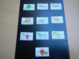 Série De 10 Timbres Autoadhésifs Oblitérés France, N°183 à 192, Année 2008 - Used Stamps