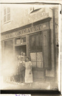 75 : Paris : Le Café Grimault Au N° 60 Rue?? Carte Photo (un Peu Floue)    ///  Ref. Mai 24 ///  N° 29.823 - Other & Unclassified