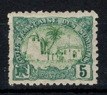 Cote Des Somalis - YV 40 N* (trace) MLH , Cote 4 Euros - Neufs