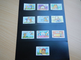 Série De 10 Timbres Autoadhésifs Oblitérés France, N°194 à 203, Année 2008 - Used Stamps