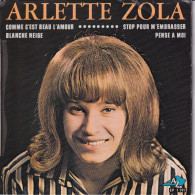 ARLETTE ZOLA - FR EP - COMME C'EST BEAU L'AMOUR + 3 - Andere - Franstalig