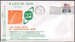 US Space Cover 1971. BIC Plasma Barium Experiment. Scout B Launch. Wallops Island - United States