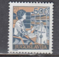 Yugoslavia 1988 - Regular Stamp: Postal Service, Mi-Nr. 2272, MNH** - Ungebraucht