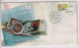 INDONESIA 1996 FDC NUMIS COVER, MICHEL 1657 - Indonesien