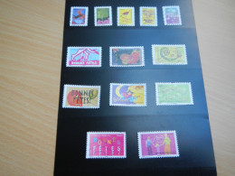 Série De 13 Timbres Autoadhésifs Oblitérés France, N°240 à 252,( Manque N°239), Année 2008 - Used Stamps