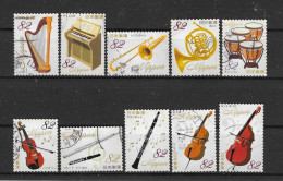 Japan 2018 Music Instruments Y.T. 9120/9129 (0) - Used Stamps