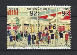 Japan 2018 Meiji Era Pair Y.T. 9033/9034 (0) - Gebraucht