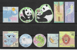 Japan 2018 Fauna Y.T. 8837/8846 (0) - Used Stamps