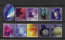 Japan 2018 Space Y.T. 8586/8595 (0) - Oblitérés