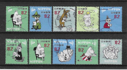 Japan 2018 Moomin Y.T. 8566/8575 (0) - Usados