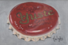 J6-130 Litografía Cerveza Legado Yuste Spain. The Jaded Collection. - Advertising