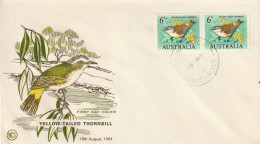 Australië 1964, FDC Unused, Birds - Omslagen Van Eerste Dagen (FDC)