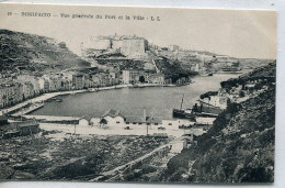 2A-CORSE  -  BONIFACIO. -  Vue. Generale Du Port Et De La Ville - Sonstige & Ohne Zuordnung