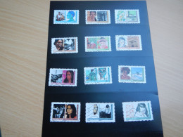 Série De 12 Timbres Autoadhésifs Oblitérés France, N°274 à 285 , Année 2009 - Used Stamps