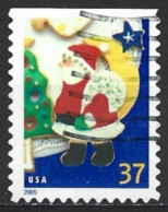 United States 2005. Scott #3953 (U) Christmas, Santa Claus - Used Stamps