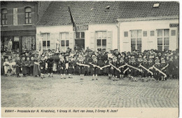 Sinay Processie Der H.Kindsheid 1 Groep H.Hart Van Jesus - 2 Groep H.Jozef  Circulée En 1913 - Sint-Niklaas